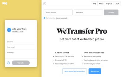 wetransfer vs onedrive|An alternative to WeTransfer (based on Outlook and .